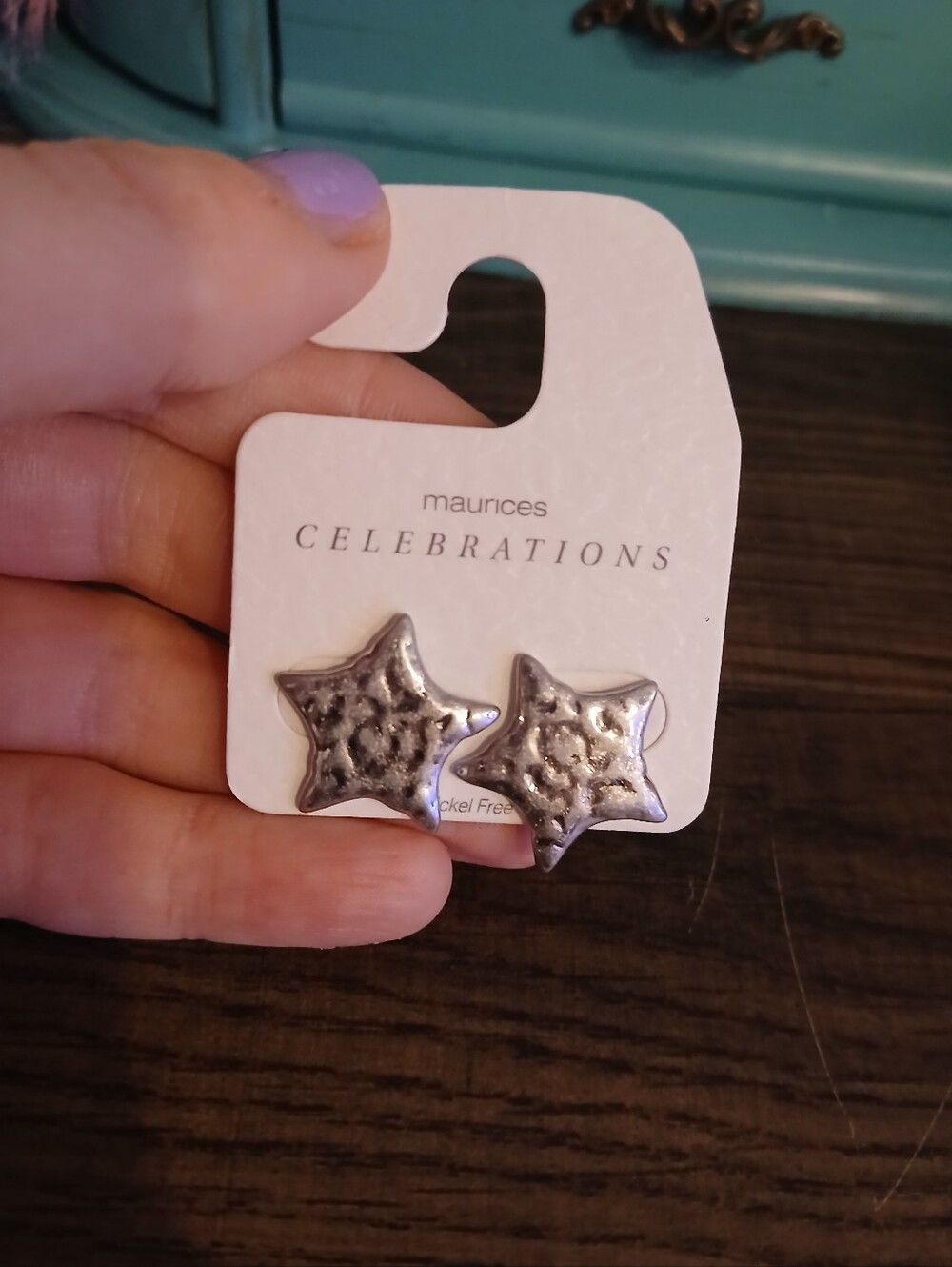 Maurices Celebrations Star Earrings NWT